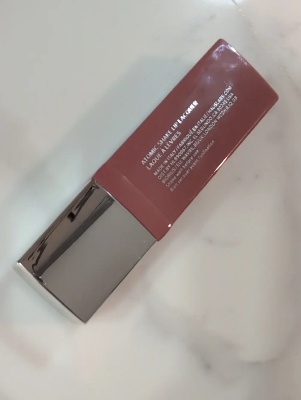 New Without Box Atomic Shake Haus Labs Lip Lacker - Sheer Blush - Picture 3 of 4